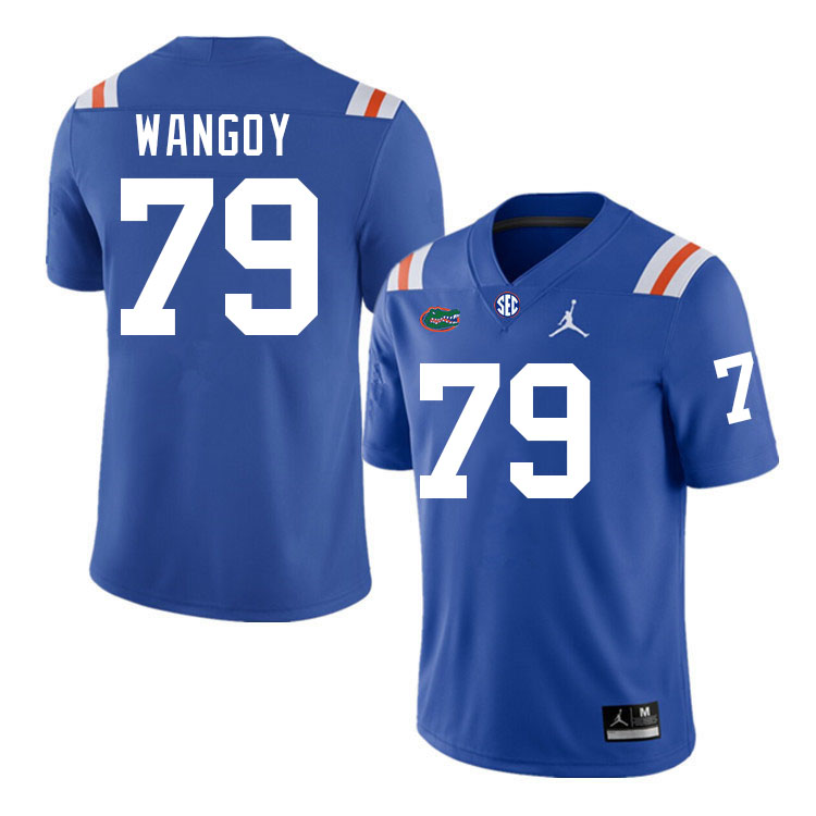 Florida Gators #79 Enoch Wangoy College Football Jerseys Stitched-Throwback